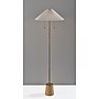 Adesso Ophelia 60" Antique Brass Floor Lamp with Empire Shade (9403-21)~#|#~62A80365-D865-4435-8278ECB32BAB17F2_sc7