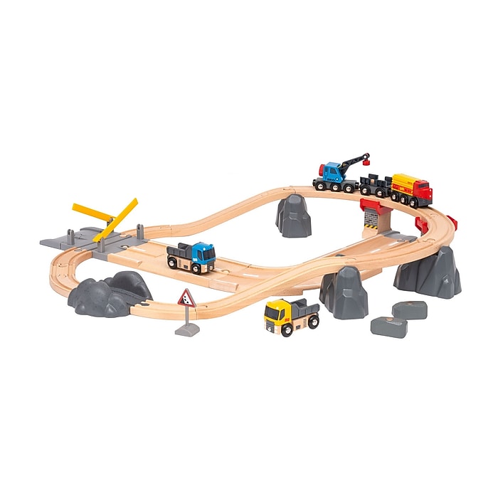 Ravensburger Brio Rail Road Stone Quarry Set (63321000) Staples
