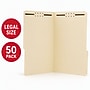 Staples Reinforced Fastener Folder, Legal Size, Manila Pressboard, Durable Construction, 50/Box~#|#~62A9E05A-35A2-46C2-BDC572C62763F8B0_sc7