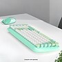 SaharaCase Wireless Ergonomic Keyboard and Laser Mouse Combo, Green (KB18)~#|#~62AB6F93-07CF-43A3-AEB469FABB2FB8CD_sc7