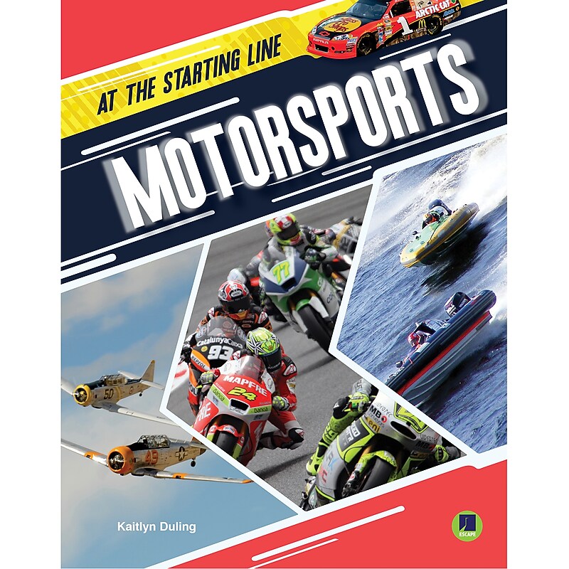 Carson-Dellosa Escape Motorsports, Hardcover (CD-9781731657336) image 1