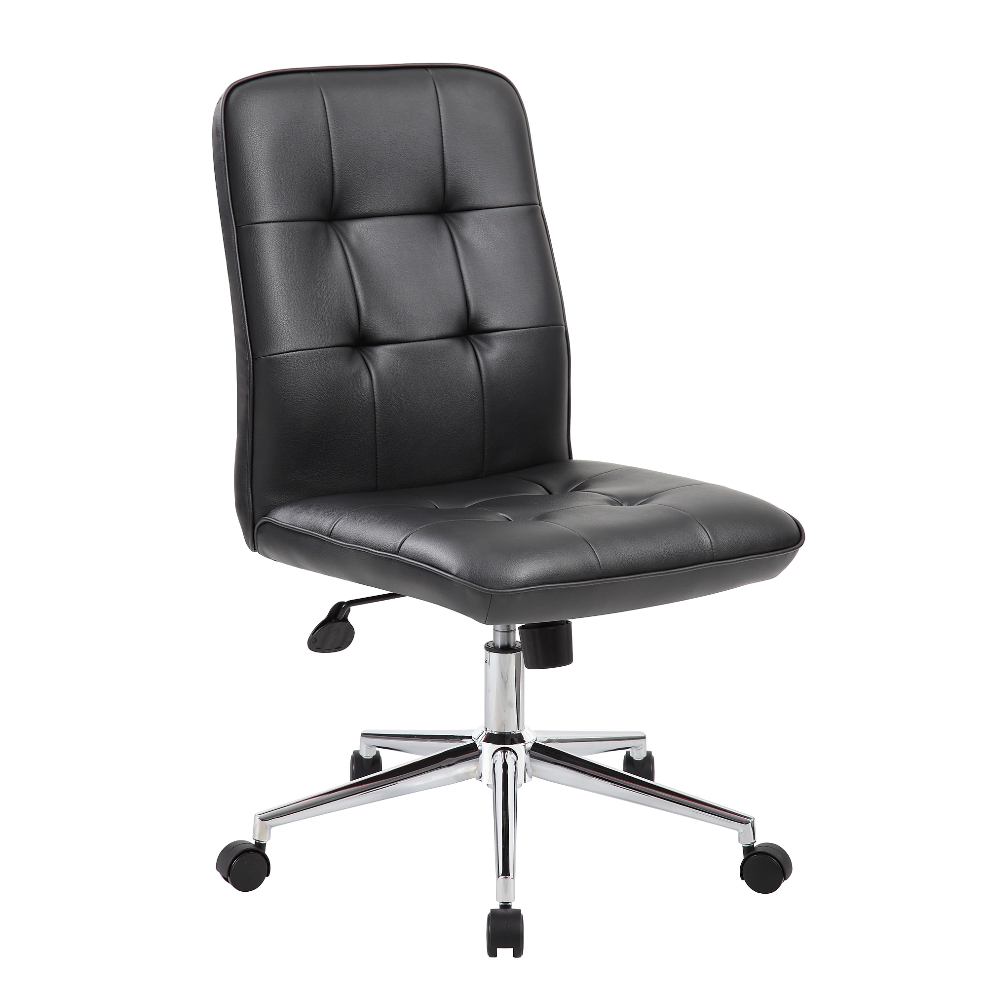 Boss Millennial Modern Faux Leather Computer and Desk Chair, Black (B330-BK) Sansujyuku sansujyuku.com