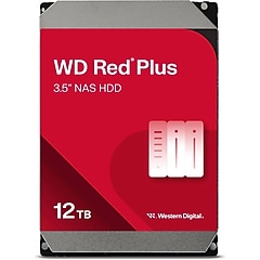 WD Red Plus 3.5インチ NAS用 HDD 12TB 未開封 WD Red Plus 3.5インチ NAS用 HDD 12TB 未開封 未開封ウエスタン