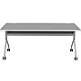 Safco Rumba Training Room Table, 30" x 72", Fashion Gray (RBA7230FLSLFNGY)~#|#~62B419BA-31BE-4F60-8E353BDAD6F217BA_sc7