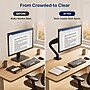 Uncaged Ergonomics Adjustable Single Monitor Arm, Up to 27" Monitor, Black (MM-B)~#|#~62BCC262-41A3-4CFA-B78BE80402571A6D_sc7