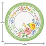 Creative Converting Spring Cottage Floral Tableware Kit, Serves 8 (DTC9199E2D)~#|#~62C22145-04C9-4CA2-91BF1528D6FD415C_sc7