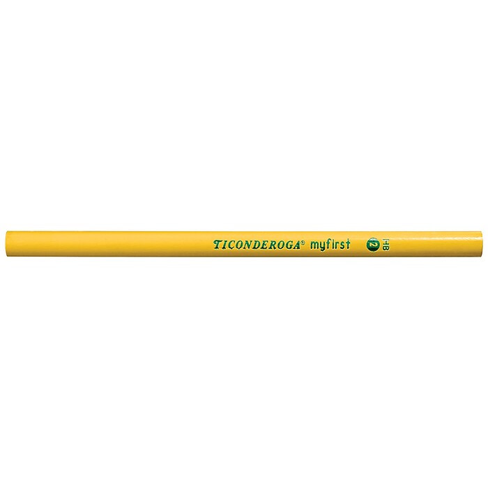 Ticonderoga Beginners Wooden Pencil, 2.2mm, #2 Soft Lead, Dozen