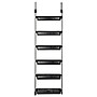 Household Essentials 57" Black Iron & Plastic Overdoor Organizer with Six Baskets, Black (HH2157-1)~#|#~62C6F5E9-E8D3-499F-A3999027F3DEECE6_sc7