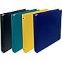 Better Office 1" 3-Ring Flexible Poly Binders, Assorted Colors, 4/Pack (11199-4PK)~#|#~62C80476-E538-424E-8333E936985FE292_sc7
