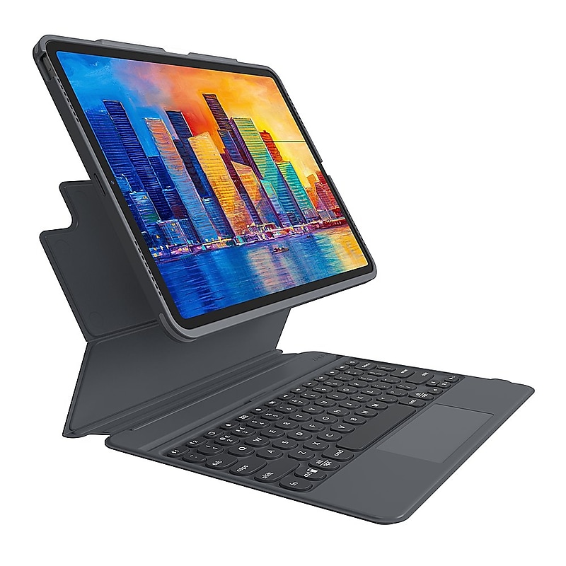 ZAGG Pro Keys with Trackpad Tablet Keyboard & Case for iPad 12.9-inch Pro, Gen 3-6 (103409165) image 1