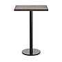 Flash Furniture Bennett Wooden Commercial Indoor Table, 30" x 24", Dark Brown Top/Black Base (GSF2430DBTR18B)~#|#~62D78080-4DC0-4C4E-8745284207D645B4_sc7