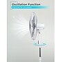 Black & Decker 18” Oscillating Pedestal Fan, 3-Speed, White (BFP18SXW)~#|#~62D90C13-AB7B-4AE8-98C628D79D4CA815_sc7