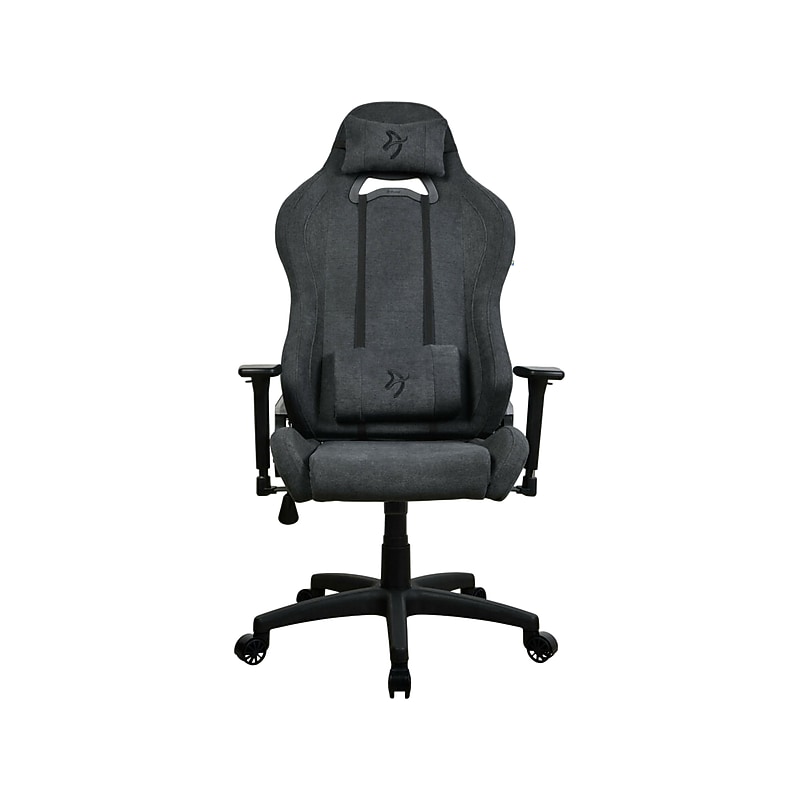 Arozzi Torretta 2023 Edition Fabric Ergonomic Rocker Gaming Chair, Dark Gray (TORRETTA-SFB-DG2) image 1
