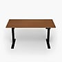 Arozzi Arena Nordico 55"W Electric Adjustable Standing Desk, Walnut (ARENANRDBKWLN)~#|#~62DF06B5-74B9-4022-B0520F7738202C26_sc7