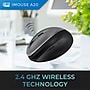Adesso iMouse A20 Wireless Ergonomic Vertical Optical Mouse, Black ~#|#~62E31AF6-EC1E-4401-A78EB0AAFAC71ADA_sc7