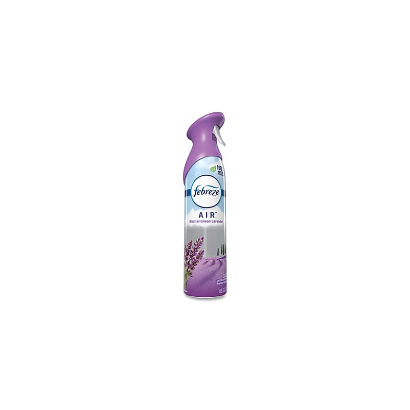 Febreze Odor-Eliminating Air Freshener Aerosol, Mediterranean Lavender Scent, 8.8 oz. (96254) image 1