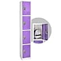 AdirOffice 72" 4-Tier Purple Storage Locker, 4/Pack (629-204-PUR-4PK)~#|#~62F33BF0-8B9E-42BC-A07175F6C4DC3D91_sc7