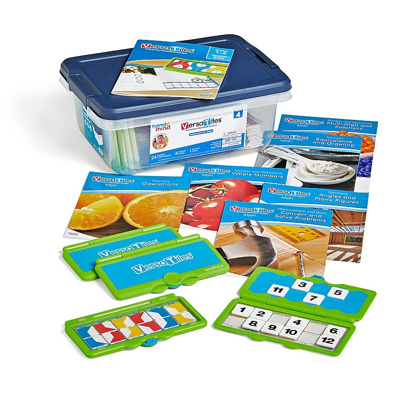 hand2mind VersaTiles Grade 4 Math Classroom Kit (H2M-84695) image 1
