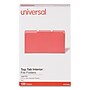 Universal File Folder, Legal Size, Red, 100/Box (UNV15303)~#|#~62F7A526-4CCF-4A1C-B3421514076EE2D7_sc7