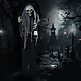 Haunted Hill Farm Life-Size Animatronic Skeleton Reaper (HHRPR-24FLSA)~#|#~62F9344E-870E-4BF6-B1BB4CAC3041EBCF_sc7