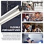 Newhouse Lighting 4 ft. Linkable LED Shop Light, 55 Watt/5K Lumens, Gray (NH-SHOP-M4FT)~#|#~62FA3556-426C-4257-BC8947FFE4FA1ADD_sc7