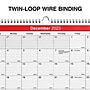 2024 Staples 12" x 27" Wall Calendar, Red/White (ST53920-24)~#|#~62FA6375-6623-4F25-8CA5089C44A2105F_sc7