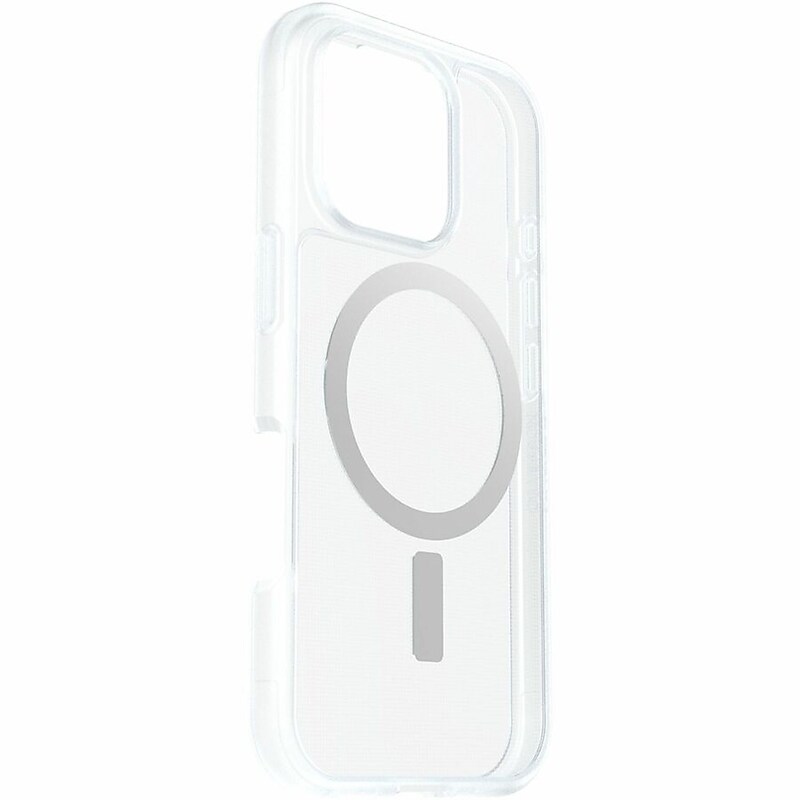 OtterBox React Series MagSafe Phone Case for iPhone 16 Pro, Shock Absorbing, Clear (77-99695) image 1