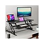 Mount-It! 38"W Manual Rectangular Adjustable Standing Desk Converter, Black (MI-15009)~#|#~62FB8A98-522D-49E9-8ED3C5E9BF2BF7A4_sc7