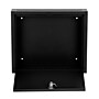 AdirOffice Indoor/Outdoor Interoffice Mailbox, Black (631-03-BLK)~#|#~62FBCBE6-6BFC-41EB-B1C1944203D17374_sc7