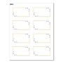 Avery Green Florals w/ Gold Dots Matte Blank Card, White, 80/Pack (S00-D2W)~#|#~62FFDBE4-1024-49C1-AB4CB3AD6A89BEC4_sc7