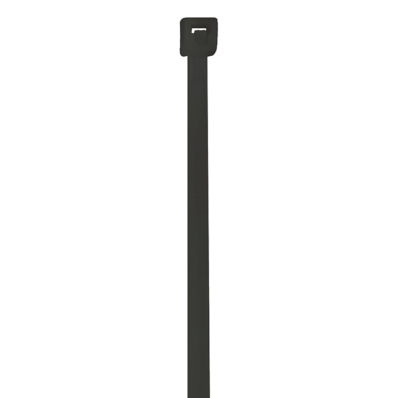 Partners Brand 18 lbs. UV Cable Tie, 8", Black, 1000/Carton (CTUV818) image 1