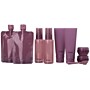 Bliss 10-Piece Travel Toiletry Bottle Set, Maroon (SOBB0007)~#|#~63095704-3445-4733-B9D48C15E4517EC5_sc7