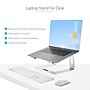StarTech 10.2" x 10.2" Aluminum Laptop Stand, Silver (LAPTOP-STAND-SILVER)~#|#~630BED81-5882-4FC5-9AD1C956497C76CE_sc7