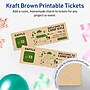 Avery Integrated Cards, 1-3/4" x 5-1/2" , Matte Kraft Brown, 500/Box (95288)~#|#~630EA655-0D23-43FE-94FAE04B58EBA6AB_sc7