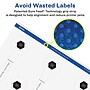 Avery Laser/Inkjet Multipurpose Labels, 4" x ", Glossy Clear, 200/Pack (94116)~#|#~63193ABE-CB2F-43DD-8DE2AD0301AE7D53_sc7