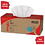 WypAll GeneralClean L10 Cleaning Towels, 12" x 10.5", White, 125 Sheets/Box, 18 Boxes/Carton (05322)~#|#~63199002-02E1-4C71-BEA3DD14D94D27C8_sc7