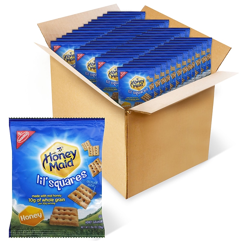 Honey Maid Honey Graham Crackers, 1.06 oz., 72/Carton (MOZ001932000166) image 1
