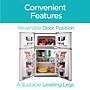 Black & Decker Adjustable Temperature Control Refrigerator w/Freezer, 3.1 Cu. Ft., Gray/Silver (BCRDK32V)~#|#~631C387D-ADC6-4444-853CDAF092692F45_sc7