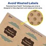 Avery Laser/Inkjet Decorative Edge Multipurpose Labels, 2.5" Dia., Kraft Brown, 900 Labels/Box ( 94516)~#|#~631DDA72-49E0-4BE1-9371B43C3C59D2F4_sc7