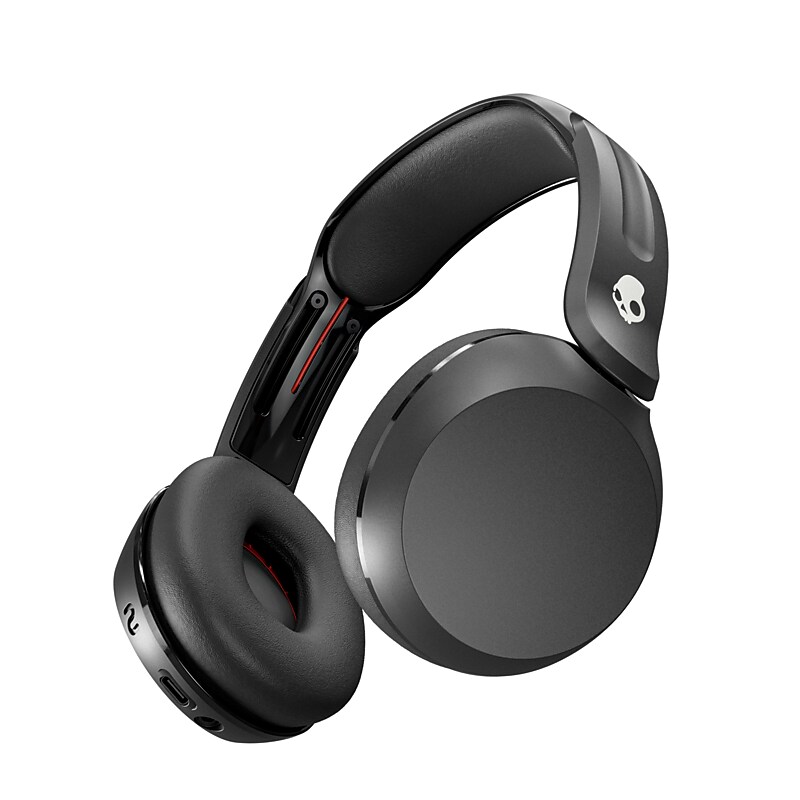 Skullcandy Icon 180 Wireless On-Ear Headphones, Bluetooth, True Black (S5IEW-T740) image 1