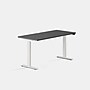 Branch Duo 58"W Electric Adjustable Standing Desk, Charcoal/White (10-10-09-13)~#|#~63248C2A-19A4-40C9-B44BA791D163CD69_sc7