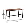 Flash Furniture Redmond 60"W x 24"D Conference Table, Laminate, Walnut (MTM6024WLTABF)~#|#~6329119A-0D48-4710-BB3B0AC293DF6F12_sc7