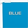 Pendaflex Recycled Hanging File Folders, 1/5 Tab, Letter Size, Blue, 25/Box (81603)~#|#~632E9279-3428-4677-81B528BCA6335DFB_sc7