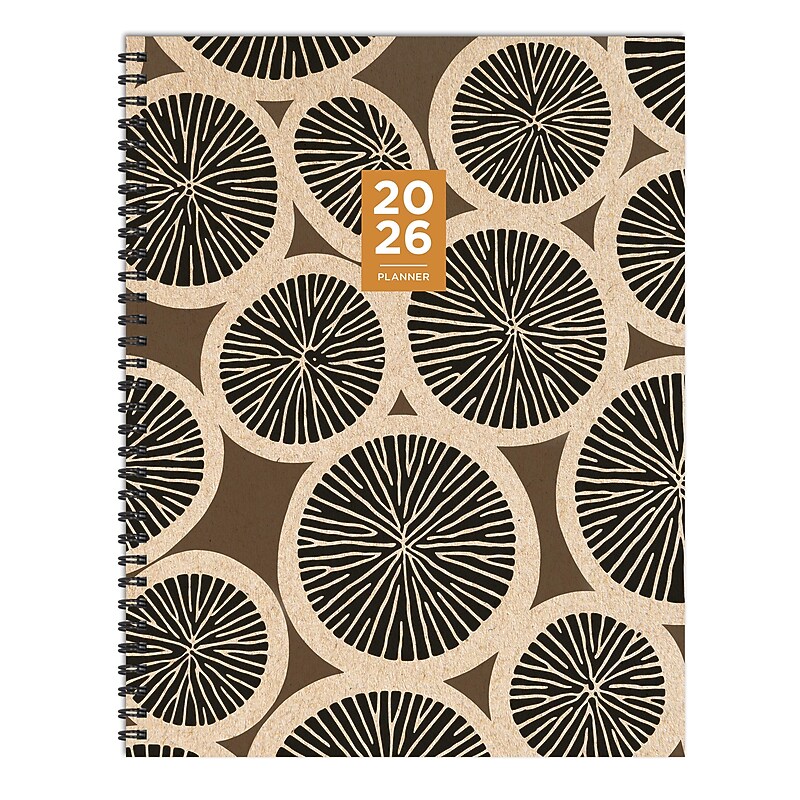 2026 TF Publishing Tree Rings 9" x 11" Weekly & Monthly, Paperboard Cover, Multicolored (26-9704) image 1