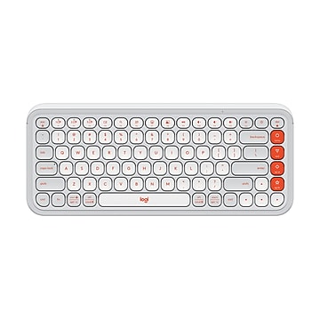 Logitech POP Keys Wireless Mechanical Keyboard, Mist (920-011232