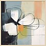 Amanti Art Floral Abstraction Serenity I by Irena Orlov Wood Framed Wall Art Print, 33"W x 33"H (A42679015770)~#|#~633BE3DB-B487-40C6-BA1FCDAC499F10EA_sc7