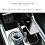 StarTech.com 1.6ft USB-C to Lightning Heavy Duty Coiled Cable, Male to Male, Charge/Sync, Black (RUSB2CLT50CMBC)~#|#~6340EB25-58BB-46D3-9B067E738E3CD47F_sc7