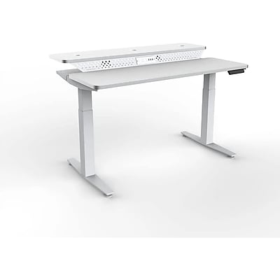 VersaDesk PowerLift Split-Level 48"W Electric Standing Desk