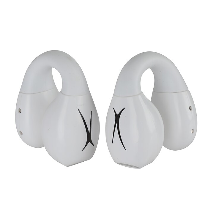 Altec Lansing Wireless Earbuds, Bluetooth, White (MZX1010-WHT-STK