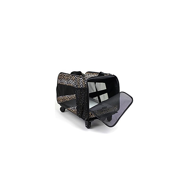 Dbest Pet Smart Cart, Medium, Leopard (08-049) image 1